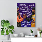 Hussle and Motivate Gallery Wraps