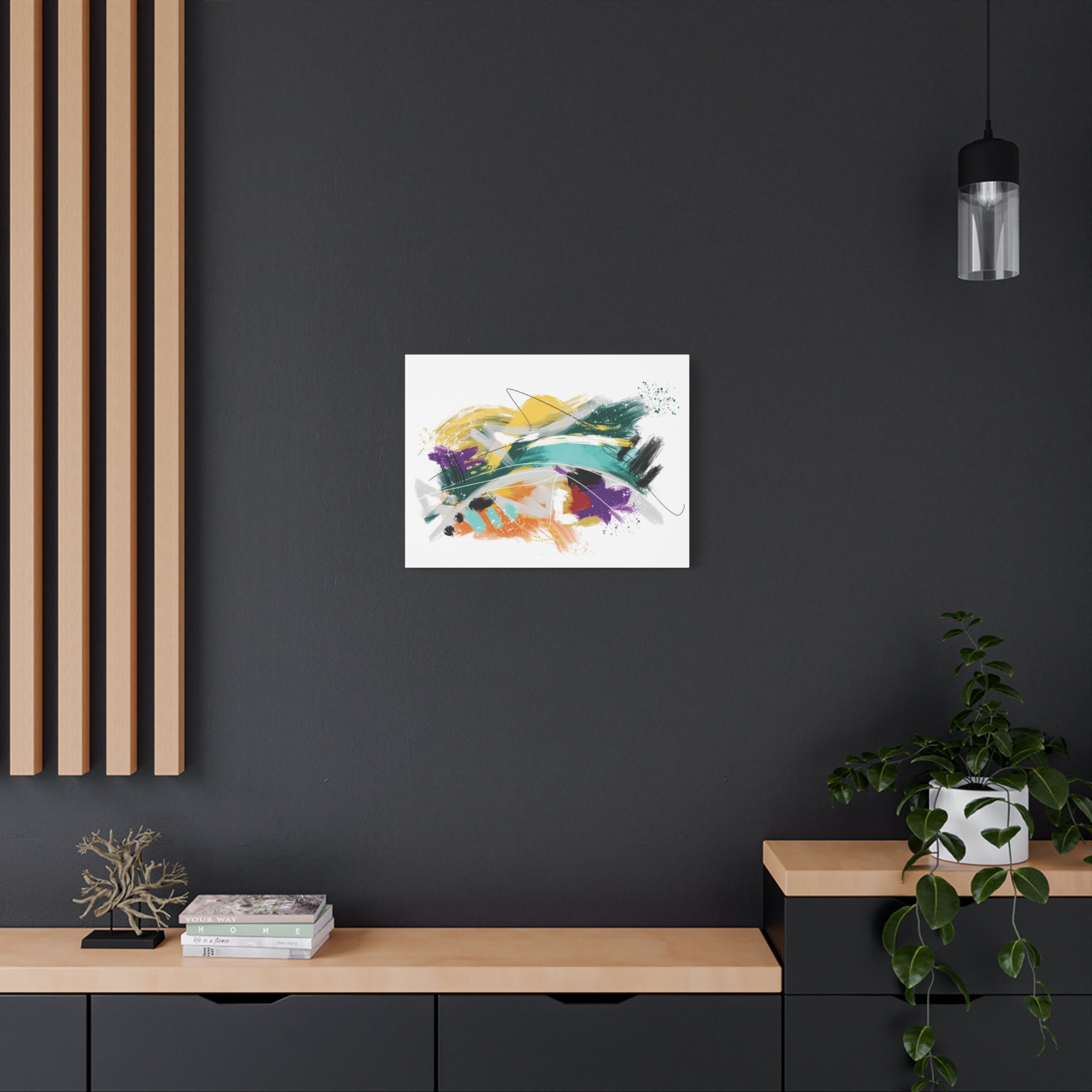 Energy Codes Matte Canvas