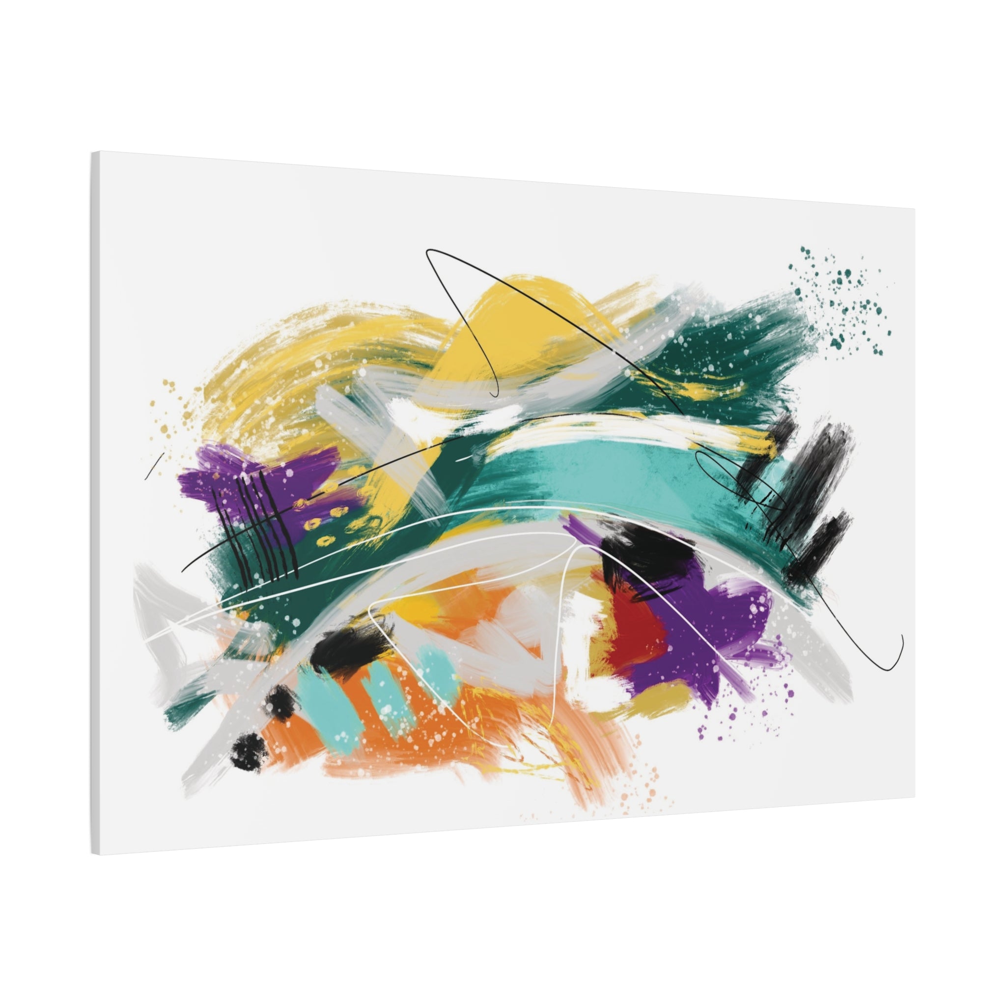 Energy Codes Matte Canvas