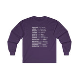 Glow Up Quote Ultra Cotton Long Sleeve T-Shirt