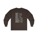 Glow Up Quote Ultra Cotton Long Sleeve T-Shirt