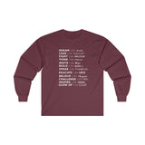 Glow Up Quote Ultra Cotton Long Sleeve T-Shirt