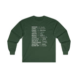 Glow Up Quote Ultra Cotton Long Sleeve T-Shirt