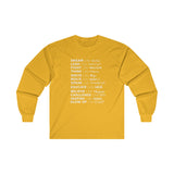 Glow Up Quote Ultra Cotton Long Sleeve T-Shirt