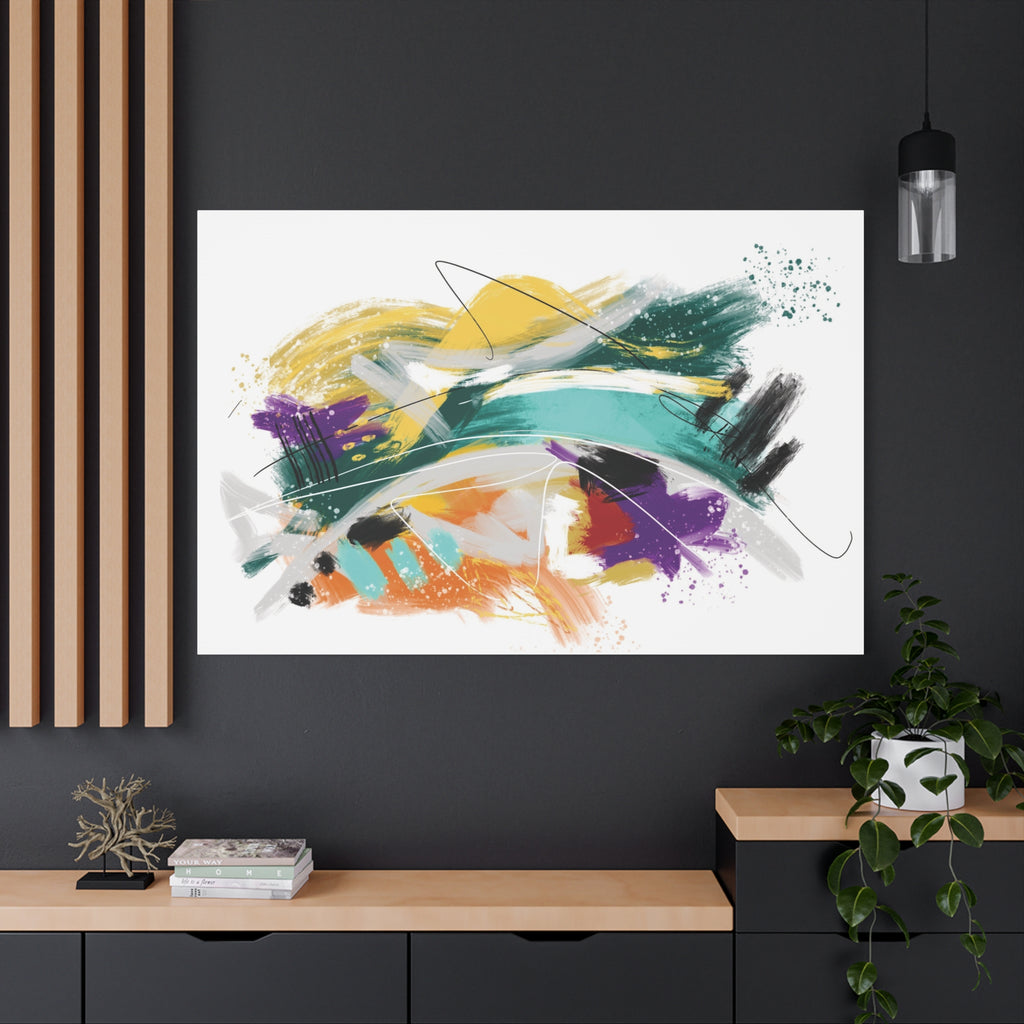 Energy Codes Matte Canvas