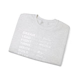 Glow Up Crewneck Sweatshirt (white lettering)