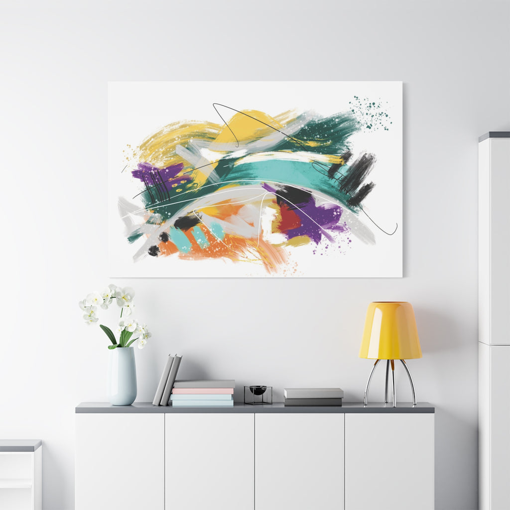 Energy Codes Matte Canvas