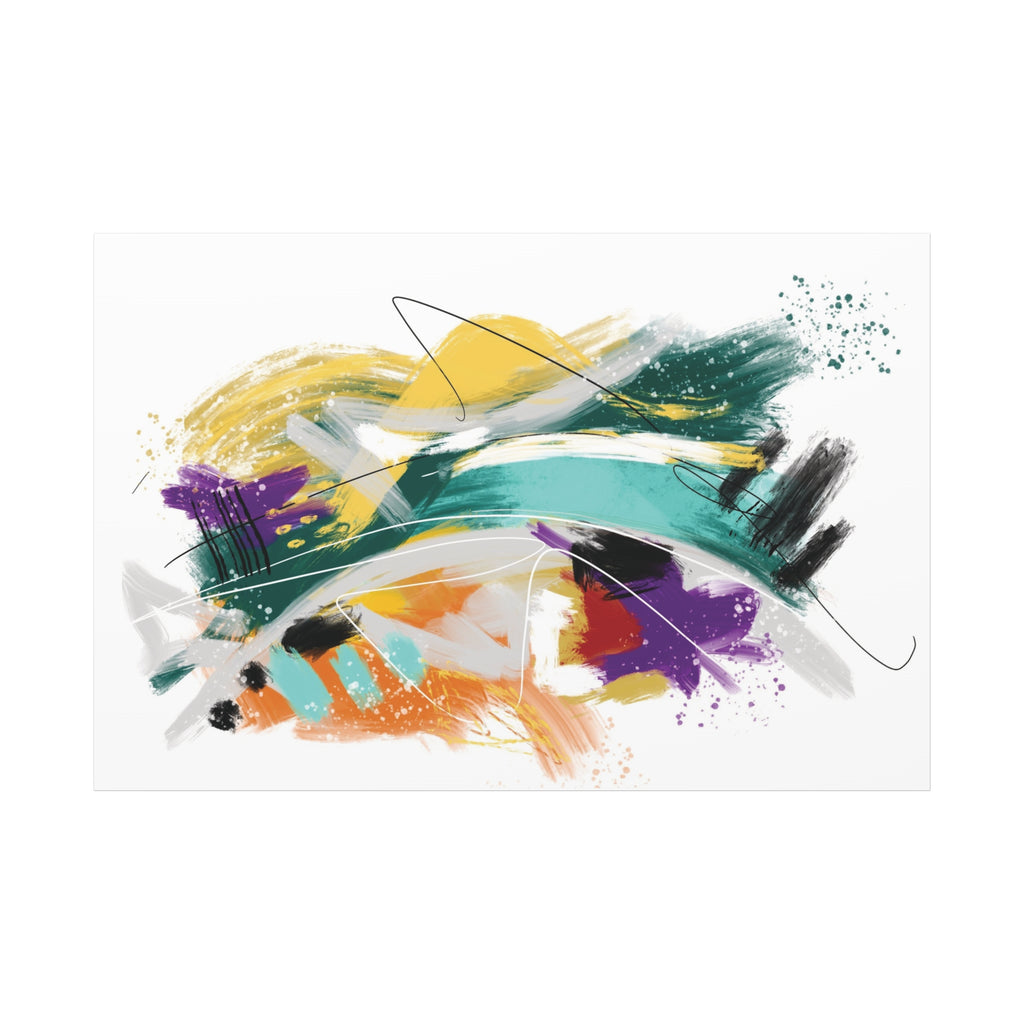Energy Codes Matte Canvas