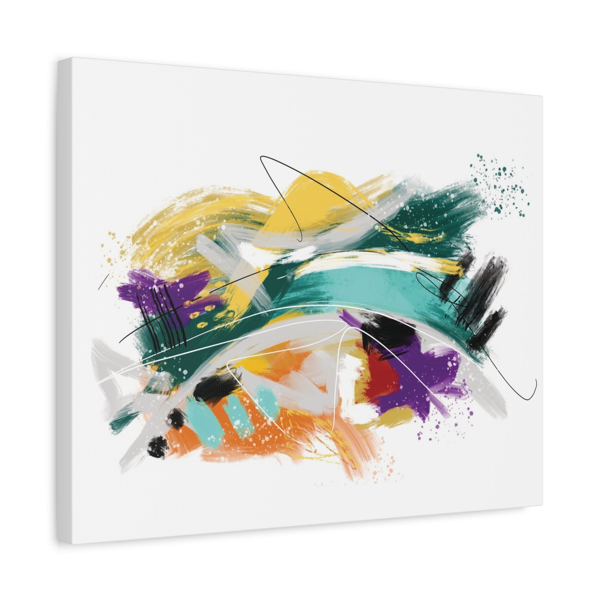 Energy Codes Matte Canvas