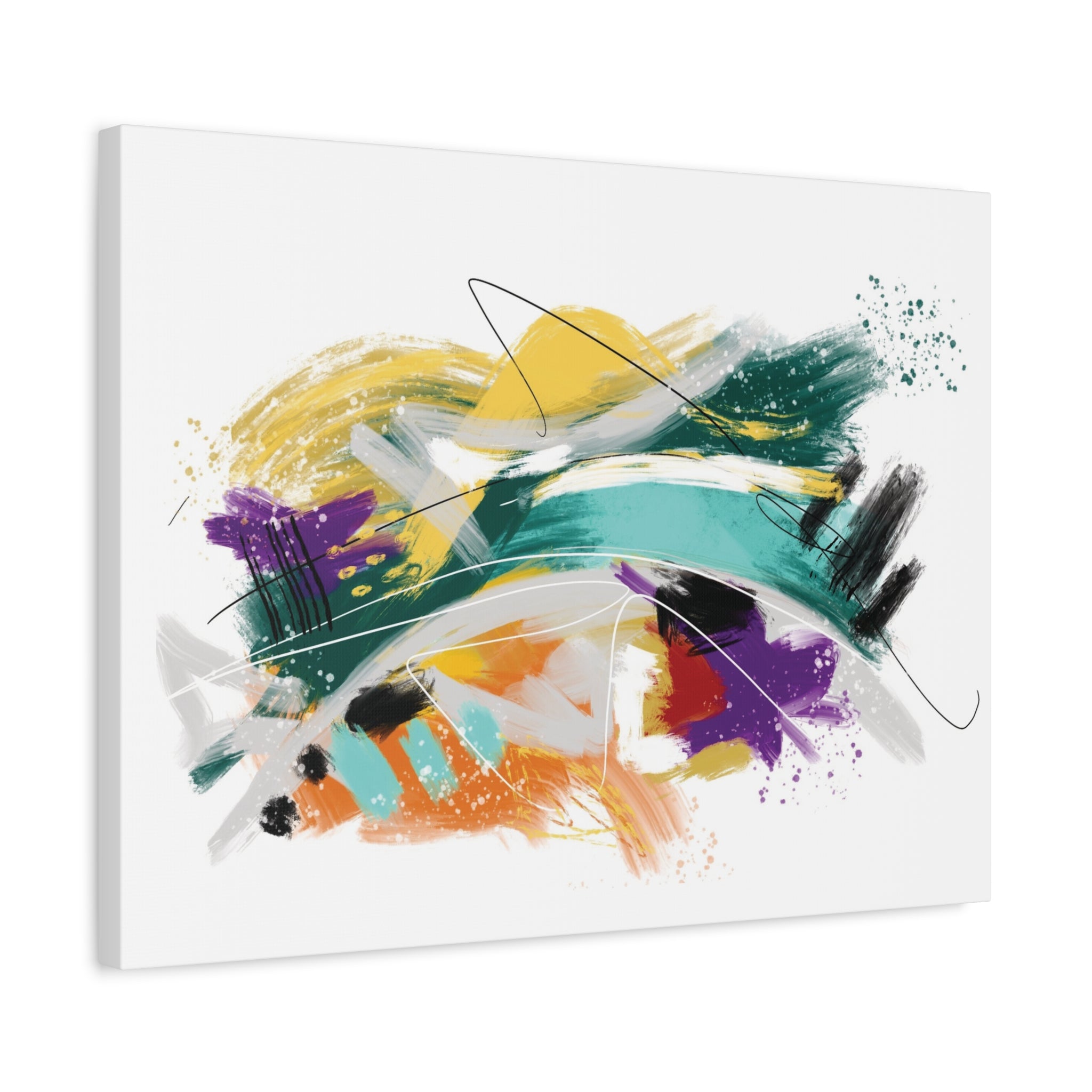 Energy Codes Matte Canvas