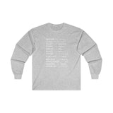 Glow Up Quote Ultra Cotton Long Sleeve T-Shirt