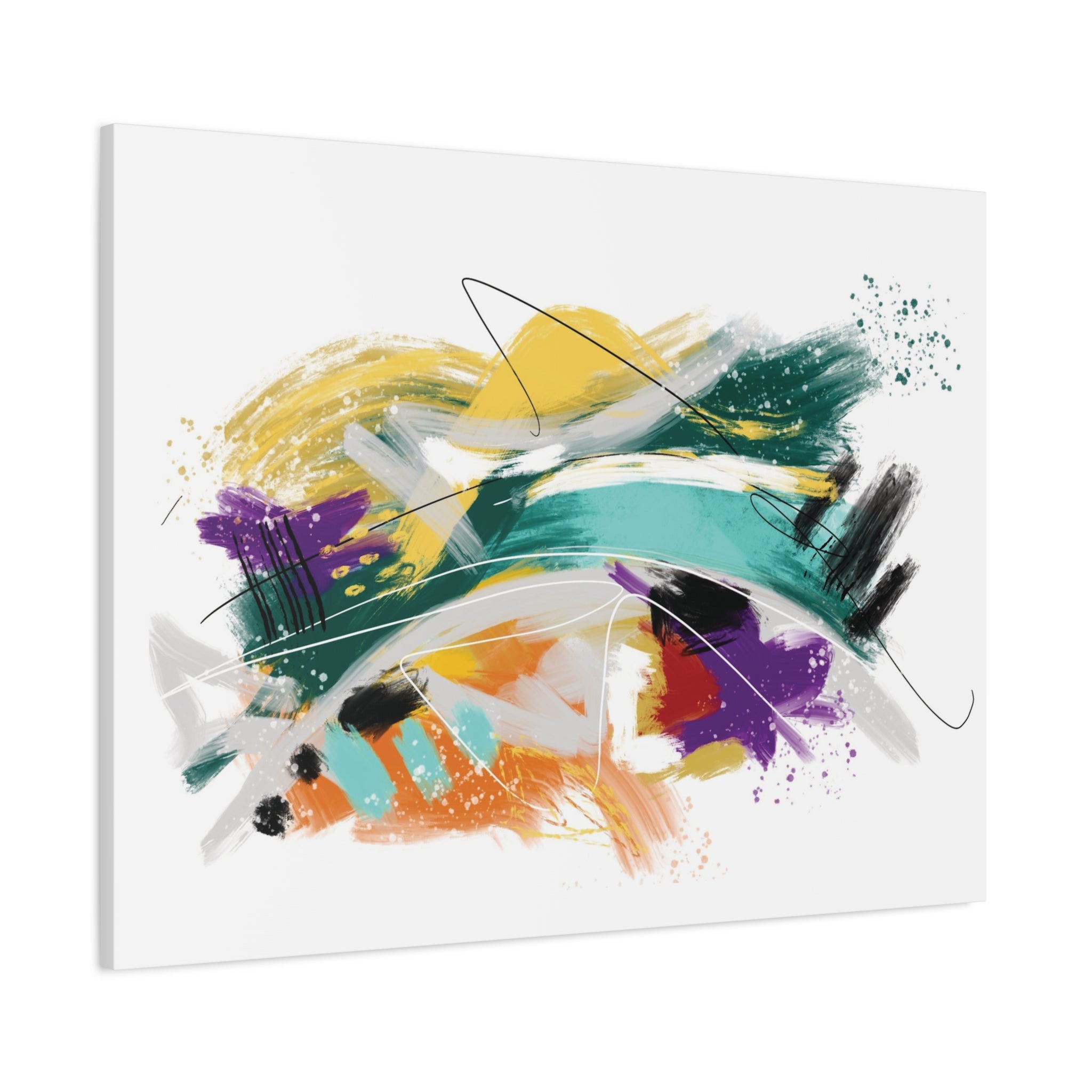 Energy Codes Matte Canvas