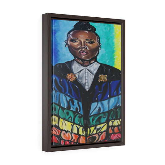 Lena Waithe Framed Gallery Wrap Canvas