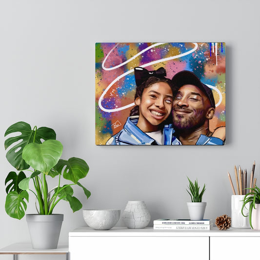 Girl Dad Gallery Wraps