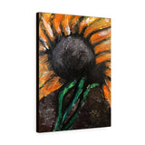 Sunflower Jay Canvas Gallery Wraps