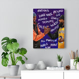 Hussle and Motivate Gallery Wraps