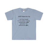 Arthenticity Definition Softstyle® Adult T-Shirt