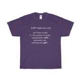 Arthenticity Definition Heavy Cotton T-Shirt