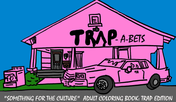 Trap-A-Bets Adult Trap Coloring Book