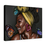 Butterfly Kisses Canvas Gallery Wraps