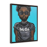 We Out Framed Premium Gallery Wrap Canvas