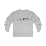 Stay Woke- Ultra Cotton Long Sleeve T-Shirt