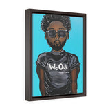 We Out Framed Premium Gallery Wrap Canvas