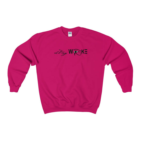 Stay Woke Heavy Blend™ Adult Crewneck Sweatshirt