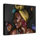 Butterfly Kisses Canvas Gallery Wraps