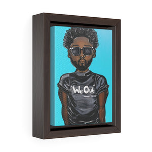 We Out Framed Premium Gallery Wrap Canvas