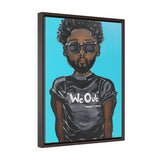 We Out Framed Premium Gallery Wrap Canvas